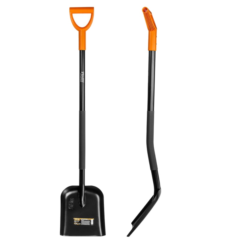 Лопата совковая Startul METSA ST6080-11 243x265 мм цельнометаллическая 1200 мм 1402₽