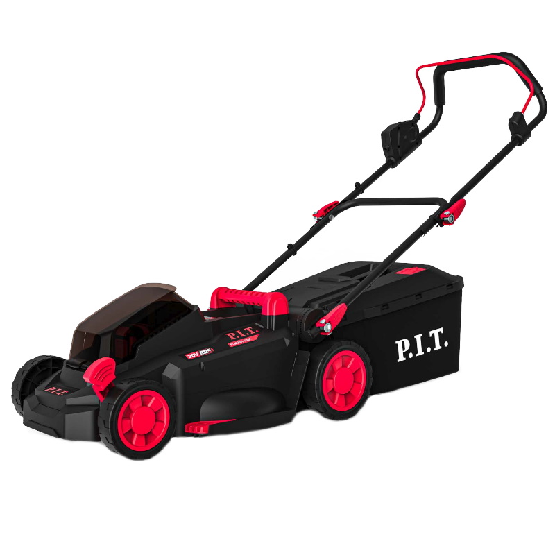 Газонокосилка аккумуляторная бесщёточная P.I.T. PLM20H-330B/1 (20В, 33 см, выс. 25-75мм, 30л, 1 акб 4Ач, ЗУ) в Рыбинске