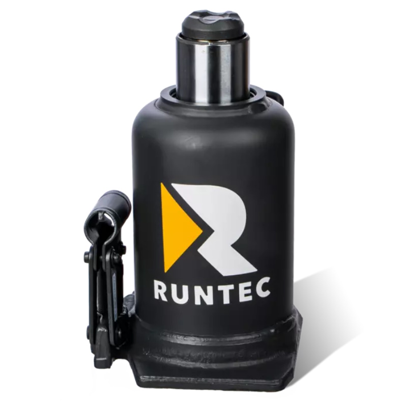 Домкрат бутылочный, двухштоковый, профессиональный Runtec RT-WJ12, 12 т, 235-590 мм в Кинешме