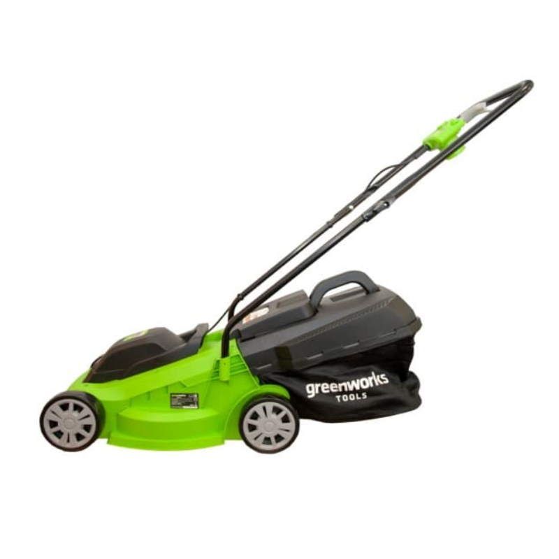 Газонокосилка Greenworks GLM1232 2502207, 1200 Вт, 33 см в Рыбинске