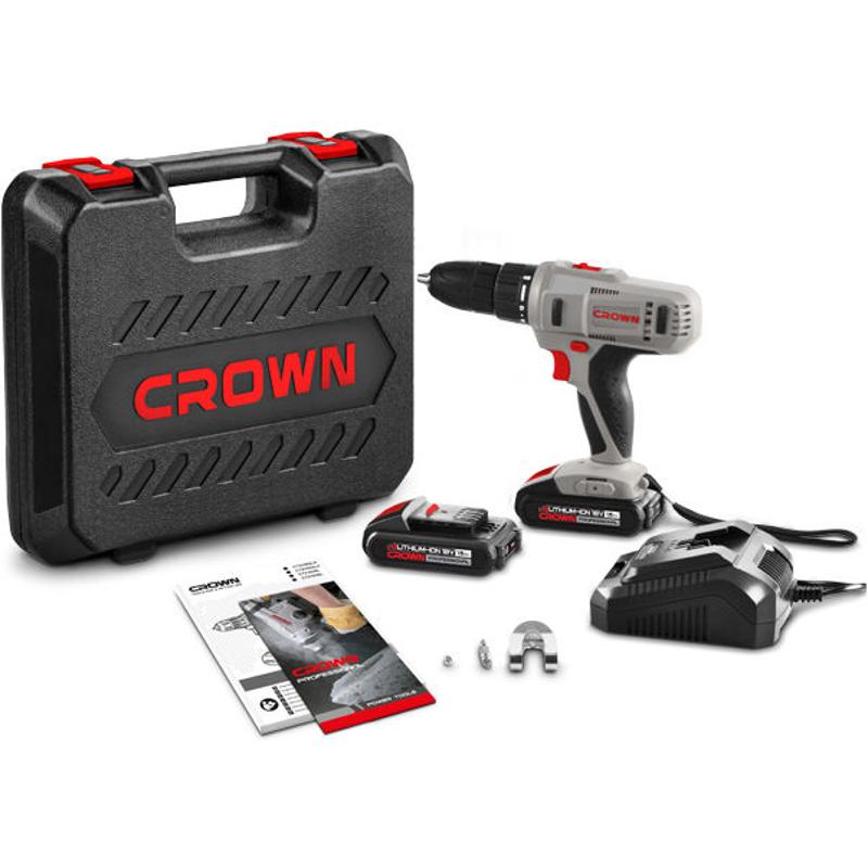 Аккумуляторный шуруповерт Crown CT21056L-1.5 BMC в Муроме