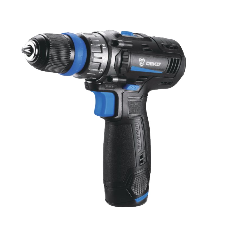 Аккумуляторная дрель-шуруповерт Deko ZKCD12V PRO 084-1013, в кейсе, co съемным патроном, 12В, 2х1.5Ач в Туле