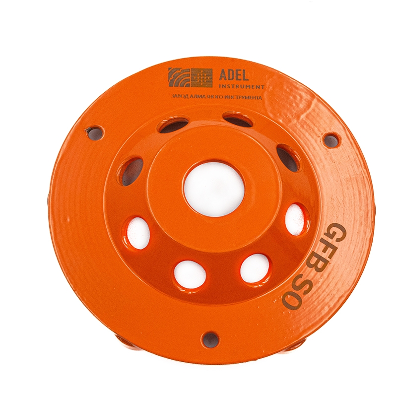 Чашка алмазная для примыканий Adel Instrument GFB S0 AI-1804060101, Ø125*22,2 (20 grit)