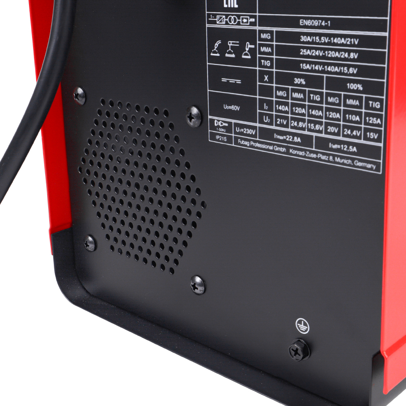 Сварочный полуавтомат Fubag IRMIG 140 SYN LED с горелкой 150А в комплекте