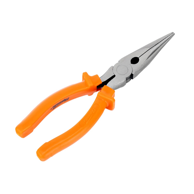 Длинногубцы Sparta Classic 17163, 200 мм, прямые шлифованные, пластмассовые рукоятки в Муроме