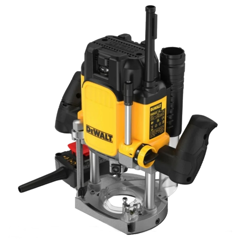 Фрезер двуручный DeWalt DWE627KT-QS 2300 Вт регулировкака скорости 9000-22000 обмин ход 80 мм