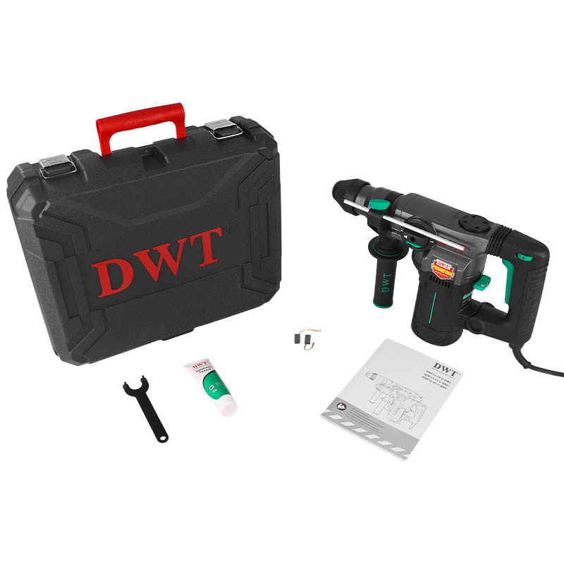 Перфоратор DWT BHP12-28 V BMC SDS-Plus  в кейсе, с защитной муфтой, с виброзащитой в Костроме