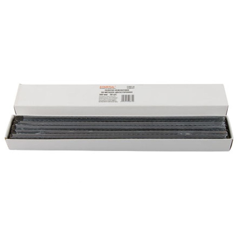 Полотно ножовочное по металлу Startul ST4087-50 двухстороннее 300мм 50шт 959₽