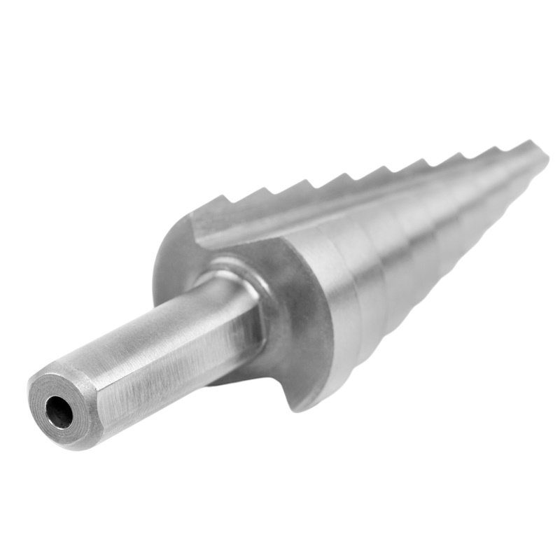 Сверло ступенчатое Hortz 1140506, 4-20, dхв=8,0, Р6М5, 4;6;8;10;12;14;16;18;20