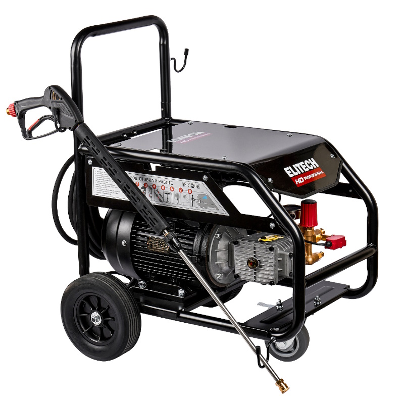 Мойка высокого давления Elitech HD HPW 7500-3 204596, 300 бар, 7500 Вт, 15,2 л/мин в Иваново