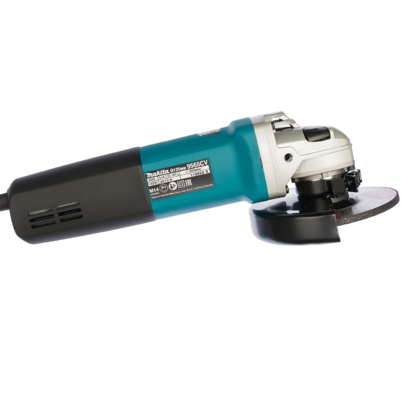 Угловая шлифмашина (болгарка) Makita 9565CVK, 125 мм, 1400 Вт, плавный пуск, регулировка оборотов, в кейсе во Владимире