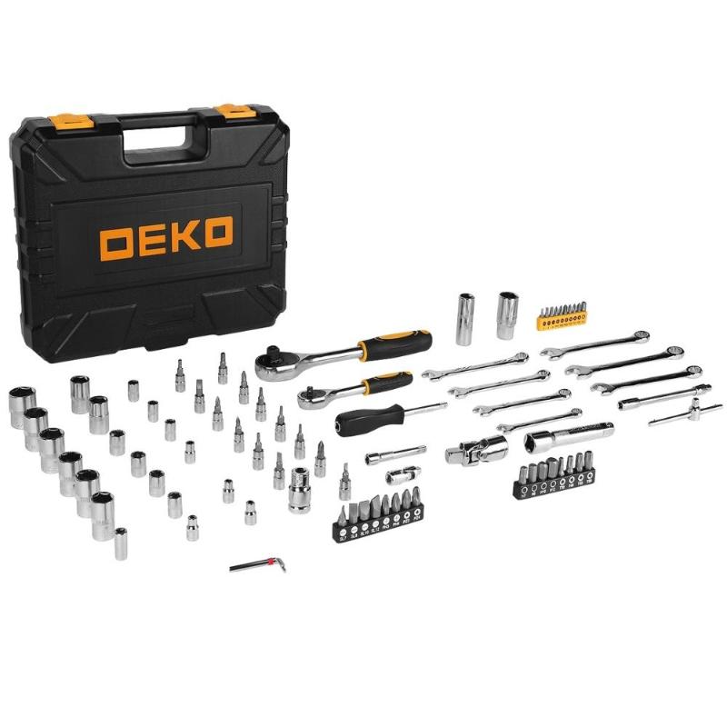 Набор инструментов для авто Deko DKAT82 065-0910, 82 предмета в Череповце