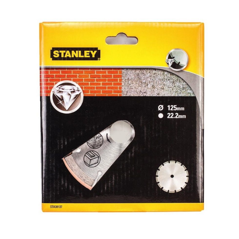 Сегментированный алмазный диск Stanley STA38137-XJ, 125x22.2 мм в Твери