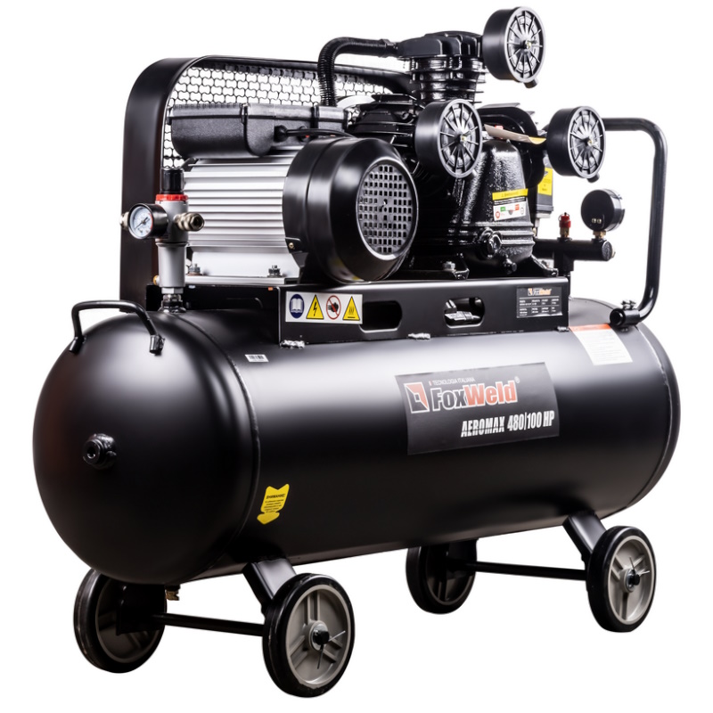 Компрессор масляный ременной FoxWeld AEROMAX 480/100 HP 6796 в Ярославле