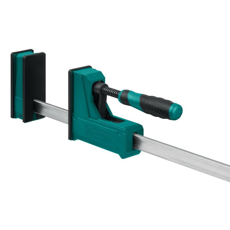 Струбцина Kraftool Grand-600/750 32240-60, 600/750 мм, сжатие/распор, 600 кгс, глубина зажима 95 мм, корпусная в Твери