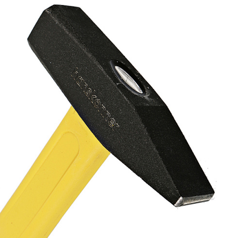 Молоток слесарный Hanskonner HK1010-83-300, кованый боек, 300 г, фибергласовая рукоятка в Муроме