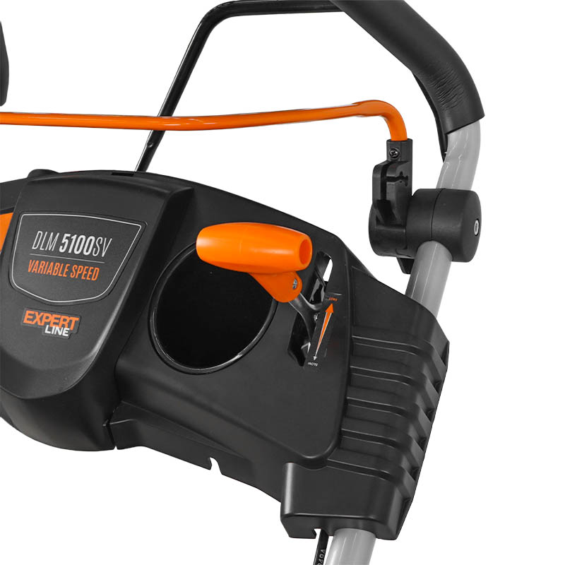 Бензиновая газонокосилка Daewoo DLM 5100SV с мешком для сбора мульчи