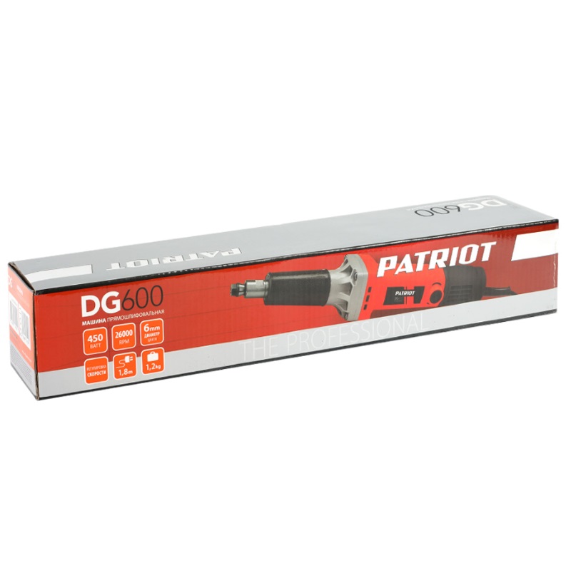 Прямая шлифмашина Patriot DG 600 в Переславле