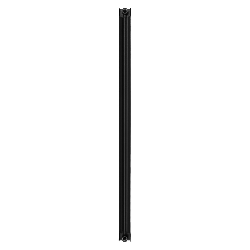 Радиатор Stout Oscar 1800 SRA-0110-18000704, 4 секции, алюминиевый, боковое подключение (цвет 2748 cod.07 черный) в Муроме