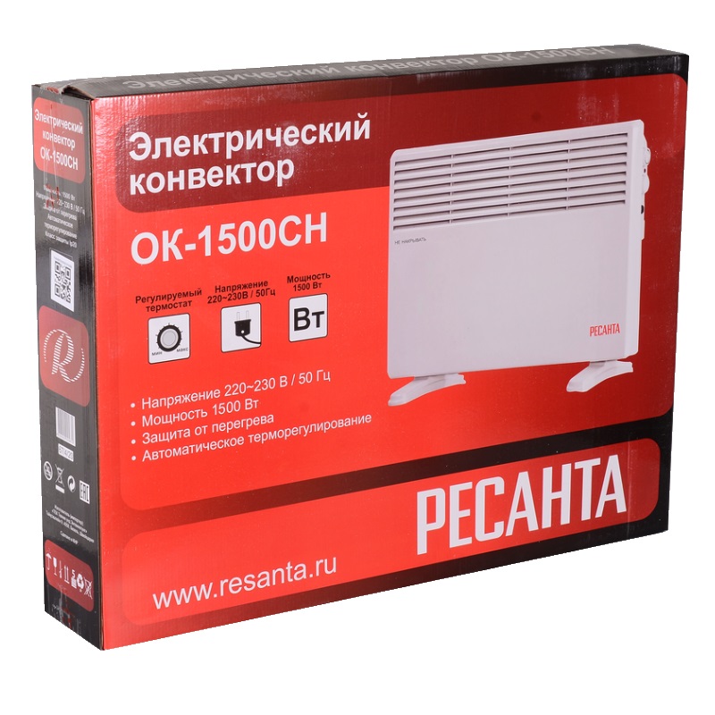 Электрический конвектор Ресанта ОК-1500СН 67/4/20 во Владимире