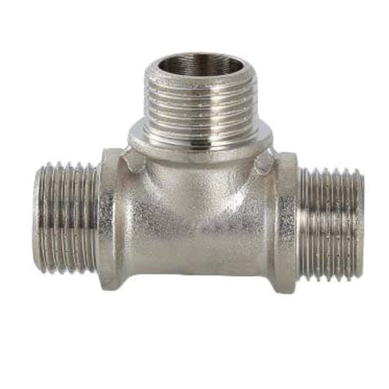 Тройник латунный Valtec 1/2" НР-НР-НР VTr.131.N.0004