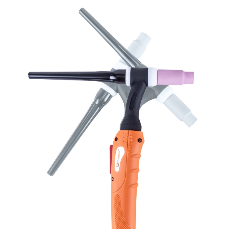 Горелка FoxWeld UnoTIG-26-Flex 4573, 4м (разъем 35мм2, с кнопкой, пр-во /КНР) в Твери