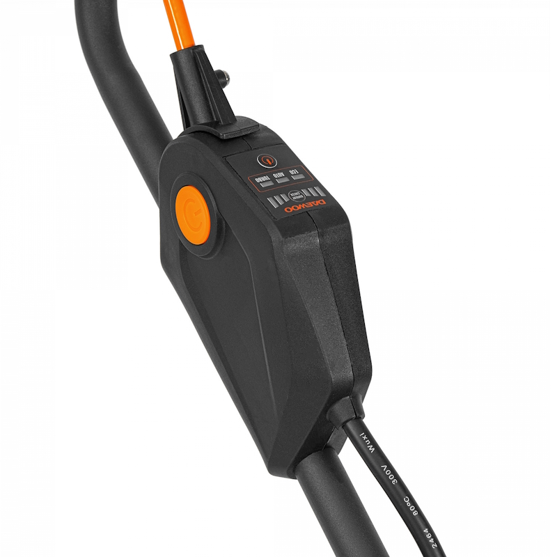 Газонокосилка аккумуляторная Daewoo DLM 4042Li SET, 21В , бесщеточный двигатель , ширина кошения 40см , мульчирование  (АКБ 5 А*ч -2ШТ +ЗУ)