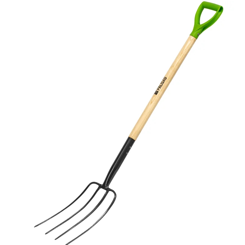 Вилы 4-рогие Palisad 61393 сенные кованые 210х340х1260 мм деревянный лакированный черенок 944₽