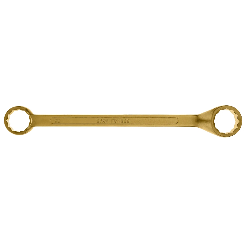 Ключ накидной Сибртех 14638, 30 х 32 мм, желтый цинк