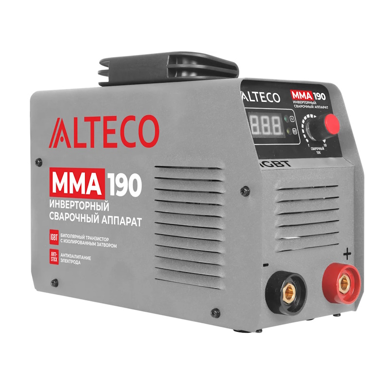 Инверторный сварочный аппарат Alteco MMA-190 37053 9504₽
