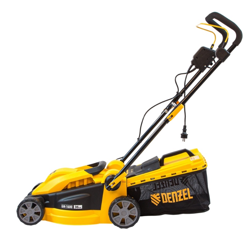 Газонокосилка Denzel GM-1600 96616 (мощность двигателя 1600 Вт) в Туле