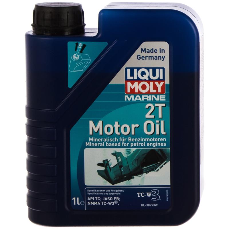 Масло моторное минеральное для водной техники Liqui Moly Marine 2T Motor Oil 25019, 1 л в Муроме