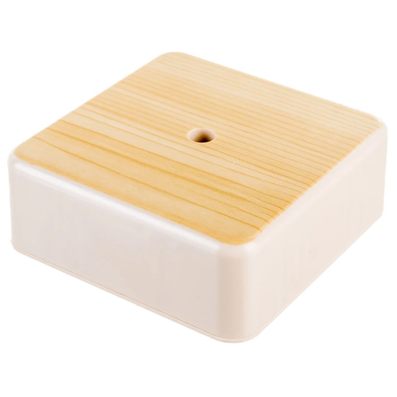Коробка распаячная IEK КМ UKO10-075-075-028-K34-E, для о/п, 75х75х28мм, сосна в Туле