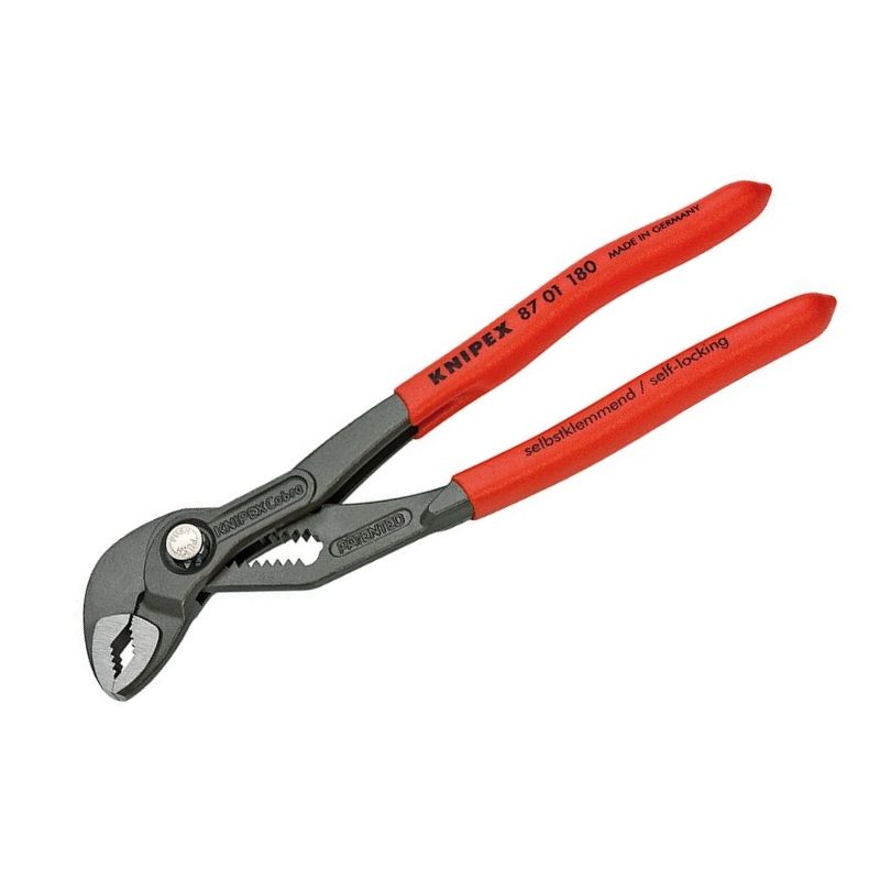 Клещи сантехнические высокотехнологичные KNIPEX Cobra®, черненые, 180 mm, KN-8701180 в Рыбинске