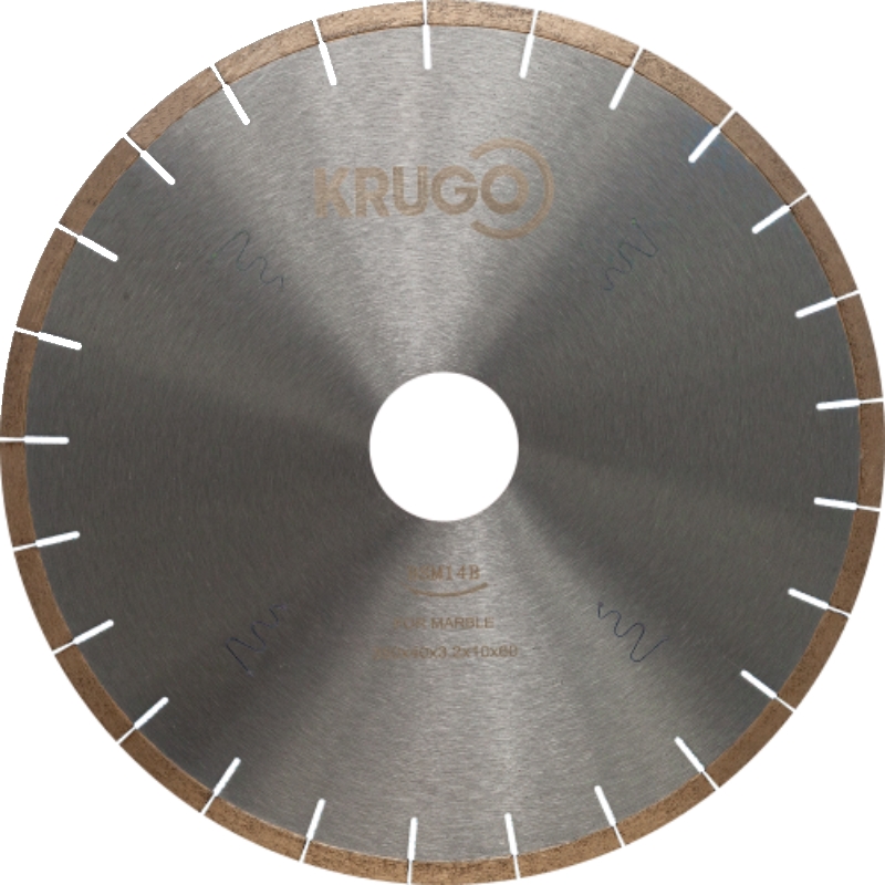 Диск алмазный Krugo BSM14B, сегментный по мрамору, бесшумный 350 x 40/42 x 3,2 x 60 x 10mm в Ярославле