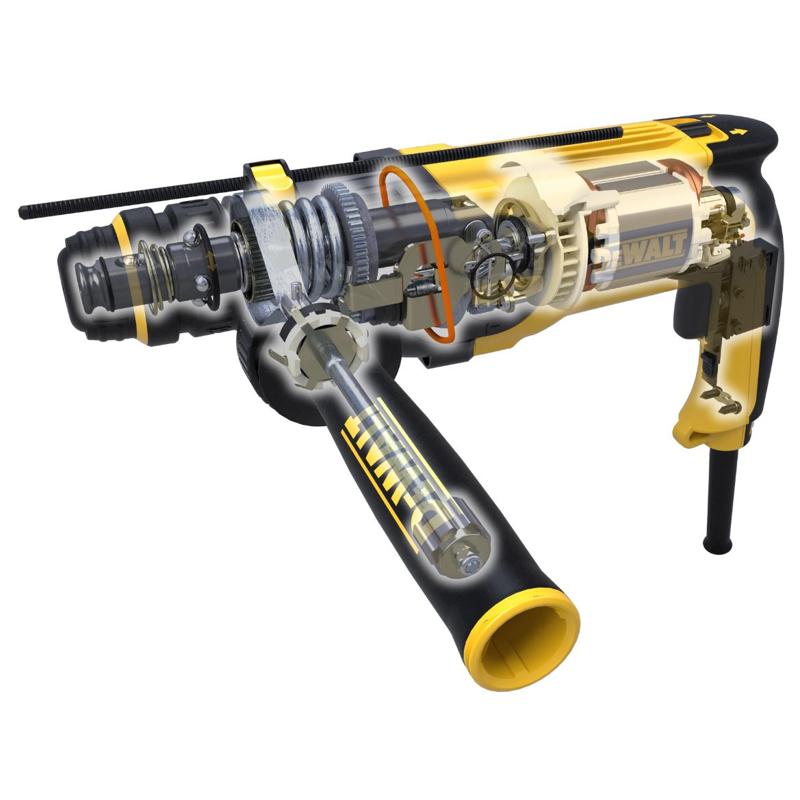 Перфоратор DeWalt D 25124K в кейсе, с защитной муфтой в Костроме