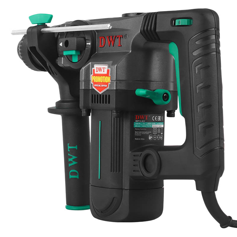 Перфоратор DWT BHP12-28 V BMC SDS-Plus  в кейсе, с защитной муфтой, с виброзащитой в Костроме