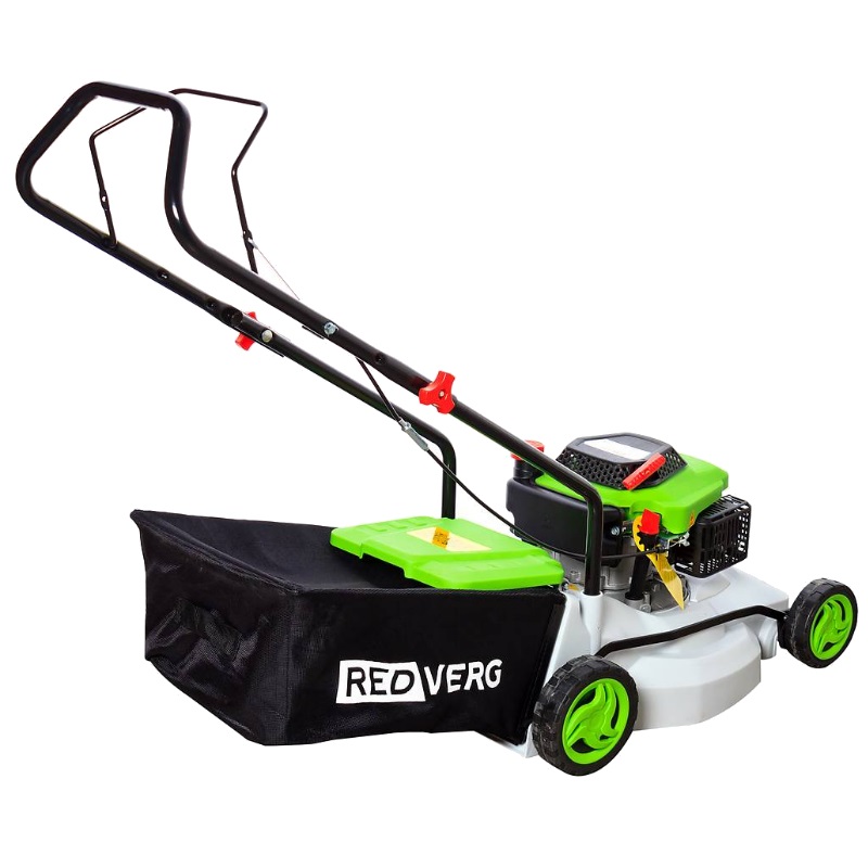 Газонокосилка бензиновая Redverg RD-GLM410G, 2,5 л.с., ширина скашивания 41 см в Твери