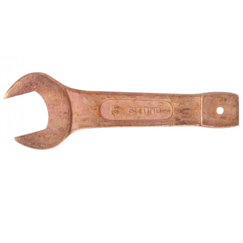 Ключ гаечный рожковый Sitomo 103495 односторонний ударный 36 мм омеднение 2442₽