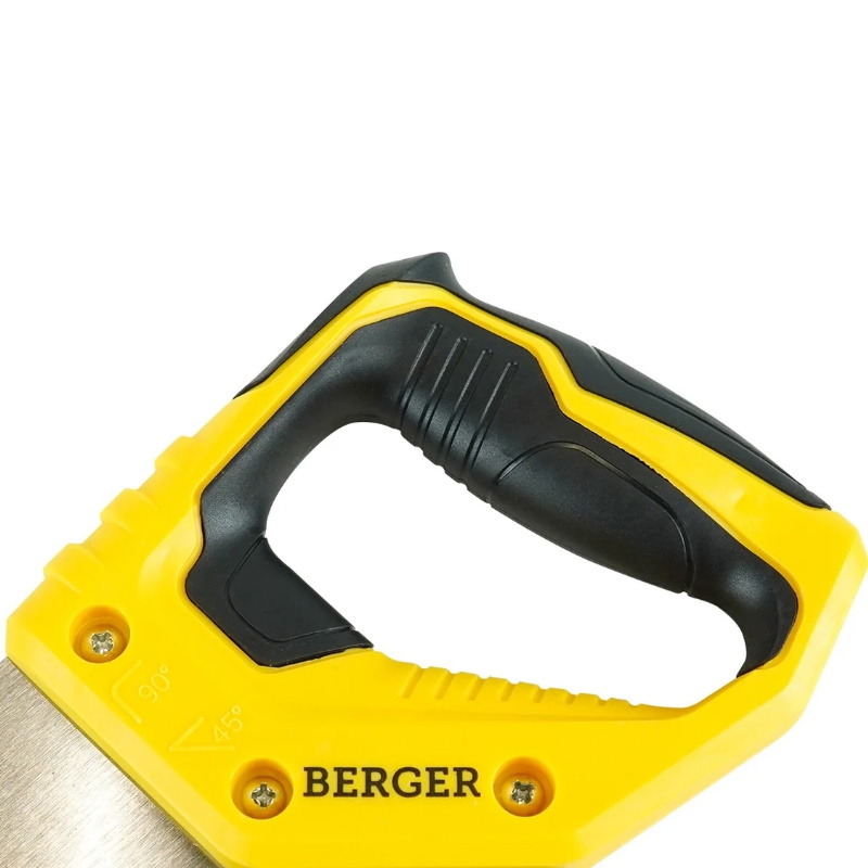 Ножовка по дереву Berger "ХОЛЬЦ" BG1839, сегментная, 450 мм, 3D заточка, 9TPI  в Муроме