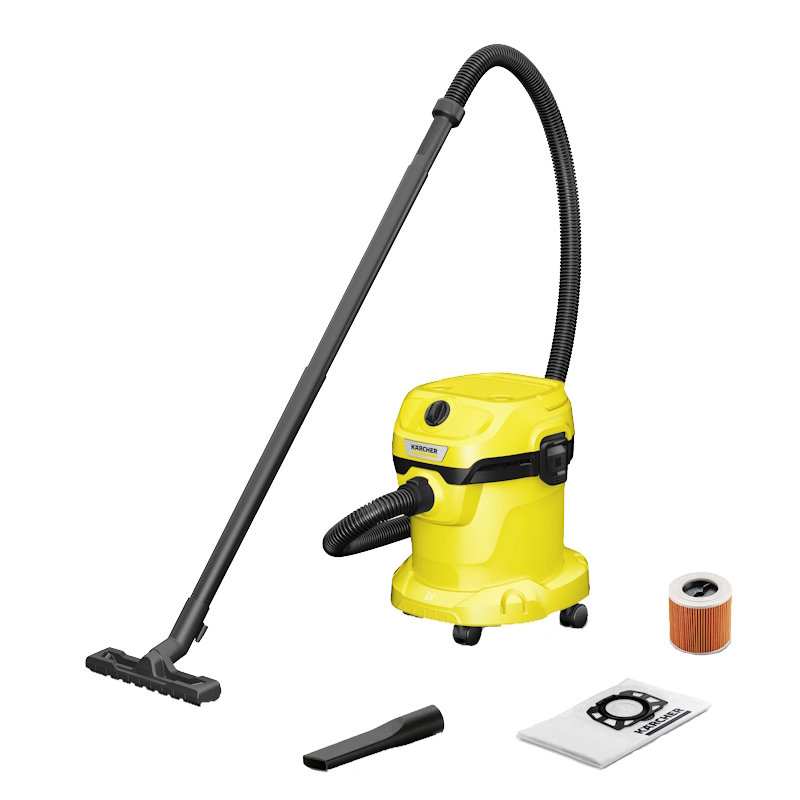 Хозяйственный пылесос Karcher WD 2 PLUS 1628-0110 V-15418C 1000 ВТ 15л 9990₽