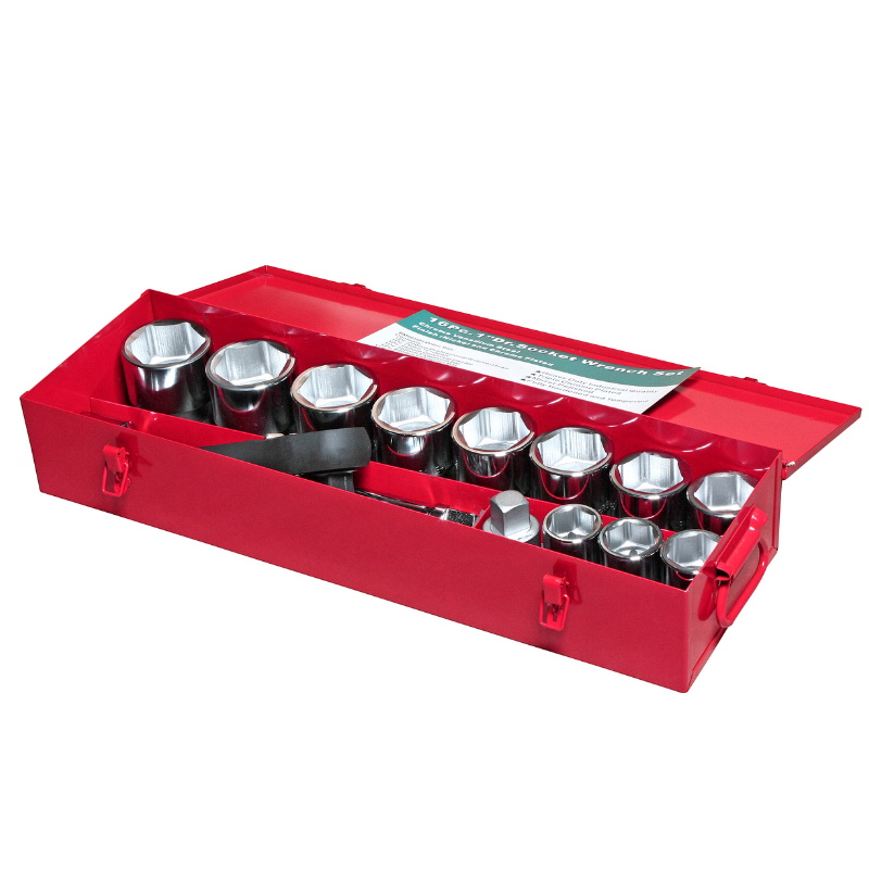 Набор торцевых 6-гранных головок JTC JTC-H816M 1 36-65 мм 16 предметов 61382₽