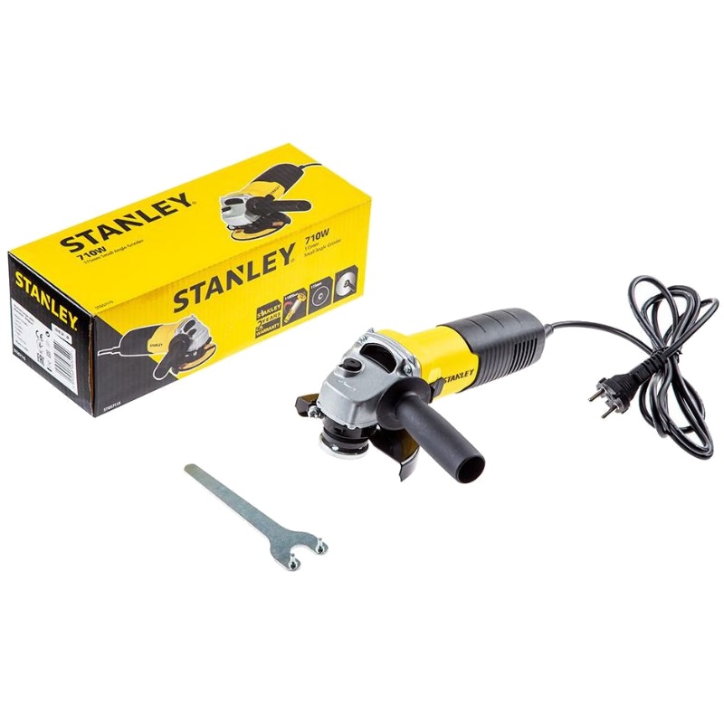 Угловая шлифмашина (болгарка) Stanley STGS7115, 115 мм, 710 Вт в Туле