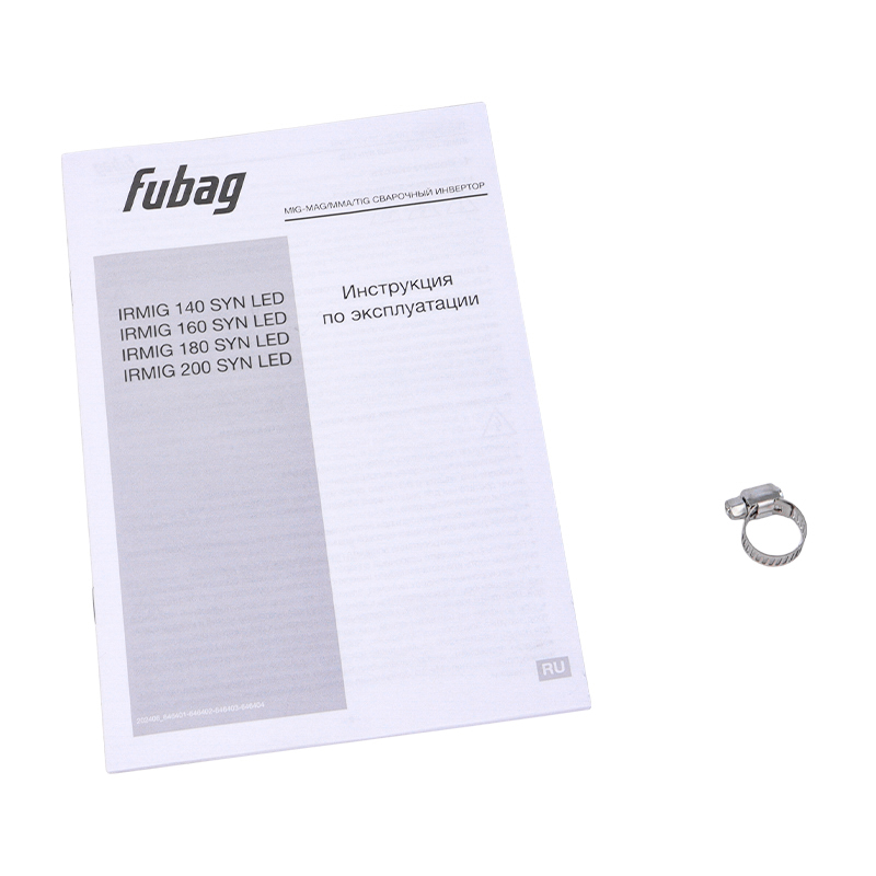 Сварочный полуавтомат Fubag IRMIG 140 SYN LED с горелкой 150А в комплекте