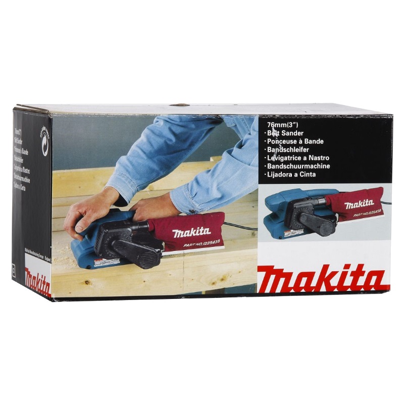 Шлифмашина ленточная Makita 9910 (длина ленты 457 мм, возможность работы с пылесосом) в Костроме