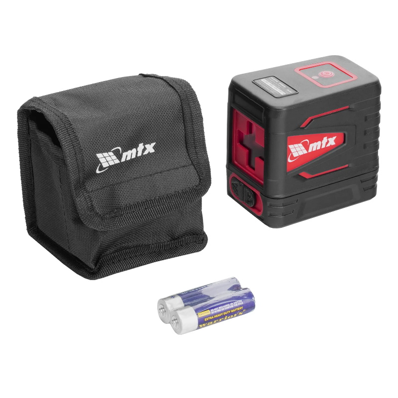 Лазерный уровень MTX QBC RED Basic SET 35010, 10 м, красный луч, батарейки, резьба 1/4" в Коврове
