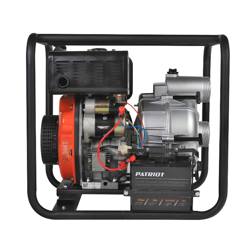 Мотопомпа иловая Patriot MPD 3072 SFE производительная