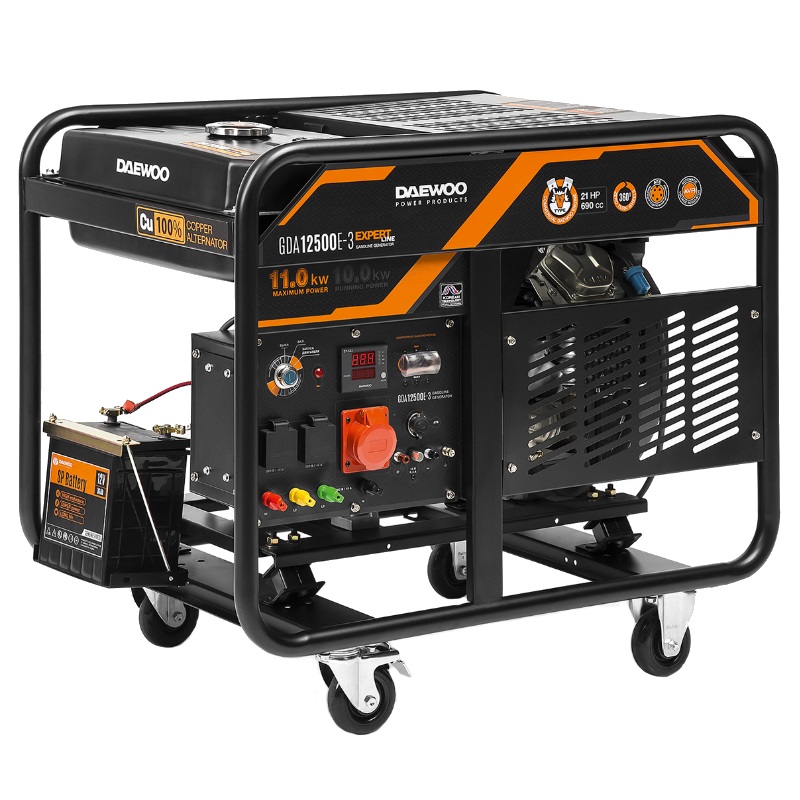 Генератор бензиновый Daewoo GDA 12500E-3