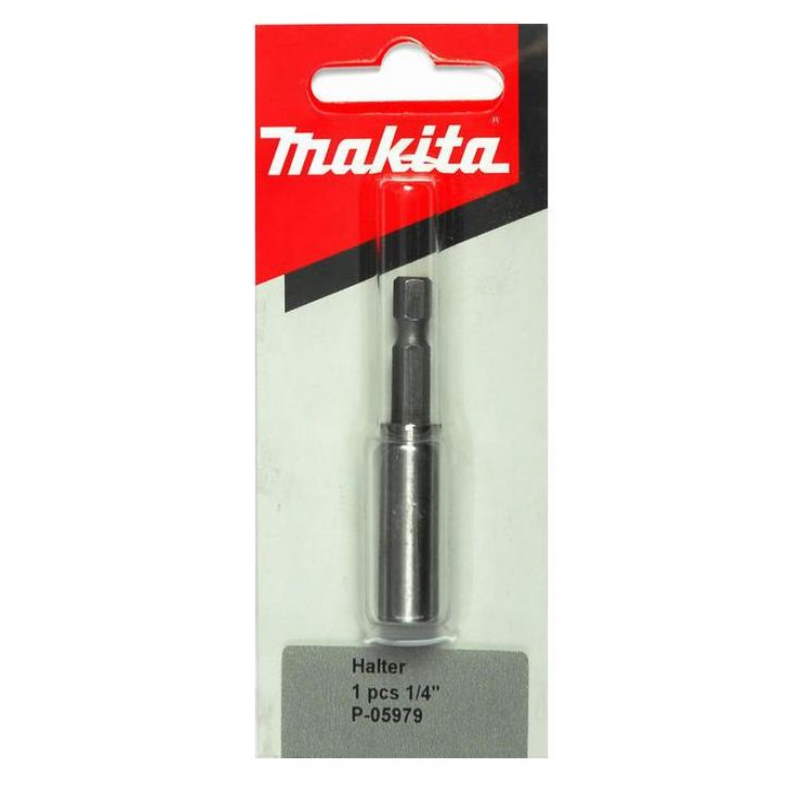 Держатель магнитный Makita P-05979 хв-6ти гран 1/4", 60 мм, фиксатор