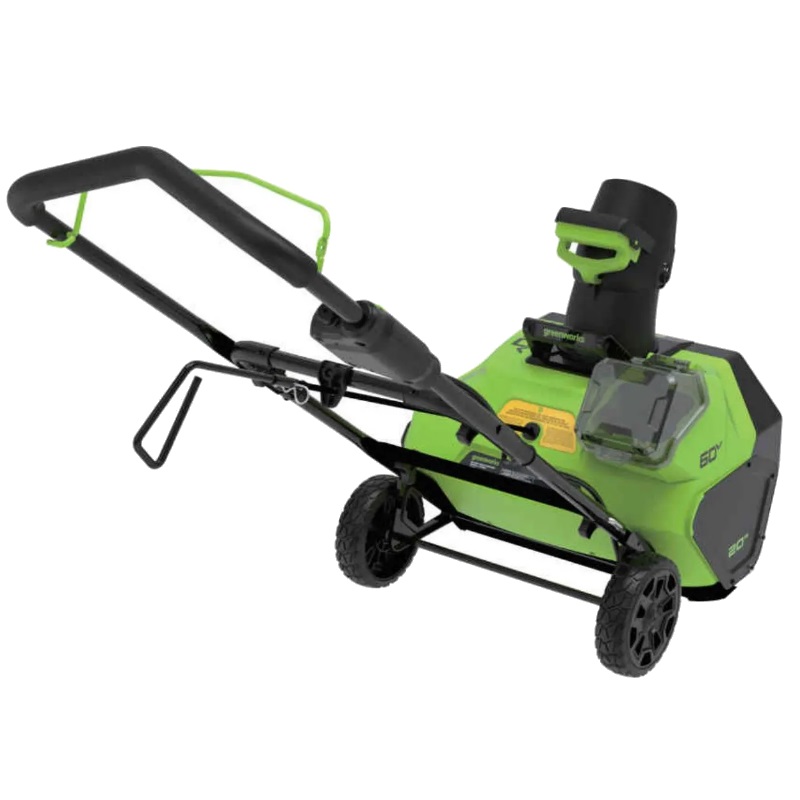 Снегоуборщик аккумуляторный Greenworks GD60PSTK5, 60V, 51 см, бесщеточный (c АКБ 5 Ач и ЗУ) в Рыбинске